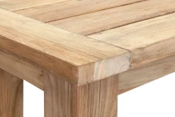 OUTFLEXX Sitzbank, natur, recyceltes SLVK-Teakholz, 170 x 40 x 45 cm