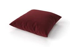 OUTFLEXX Tampere Dekokissen, rot, 100% Polyacryl, 45 x 45 cm, Premium 2er-Set