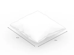 OUTFLEXX Tampere Dekokissen, desert sand, 100% Polyacryl, 45 x 45 cm, Premium 2er-Set