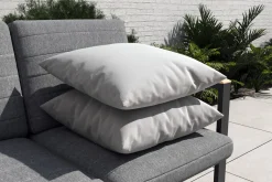 OUTFLEXX Tampere Dekokissen, desert sand, 100% Polyacryl, 45 x 45 cm, Premium 2er-Set
