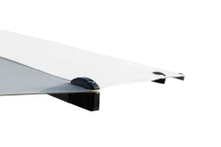 OUTFLEXX Ultimate XL Ampelschirm, anthrazit/creme, Alu/Spuncrylic®, 450 x 450 cm, inkl. befüllbarem Schirmständer