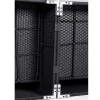 OUTFLEXX Verbindungselemente, schwarz, Kunststoff, sicheres Stecksystem, Set 8 Stück für Modulelemente, Premium und Basic Line