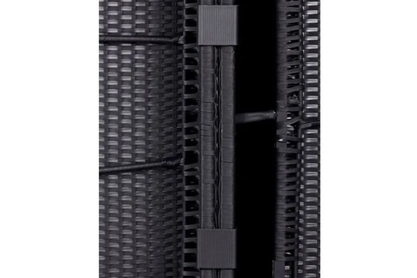 OUTFLEXX Verbindungselemente, schwarz, Kunststoff, sicheres Stecksystem, Set 8 Stück für Modulelemente, Premium und Basic Line