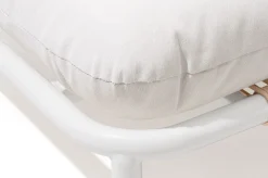 OUTFLEXX Visby Loungesofa Eckteil, creme/weiß, Alu/Stahl, inkl. Kissen, elektrophoretisch beschichtet