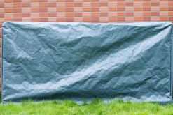 OUTFLEXX Wetterschutzvorhang für 14886, 14813, silber-grau, 210x44x105 cm