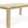 OUTFLEXX Zadar Garten-Essgruppe, anthrazit/natur, Teak/Aluminium/Polyester, Tisch 200 x 100 cm, inkl. 6 Sessel