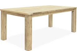 OUTFLEXX Zadar Garten-Essgruppe, anthrazit/natur, Teak/Aluminium/Polyester, Tisch 200 x 100 cm, inkl. 6 Sessel