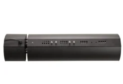 OUTTECH Heizstrahler, schwarz, Aluminium, 58x15xcm, wassergeschützt, Fernbedienung mit 2 Stufen