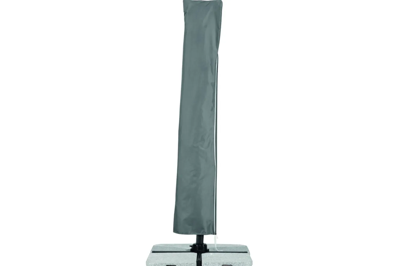 SCHNEIDER Rhodos Ampelschirm, anthrazit, quadratisch, 300 x 300 cm