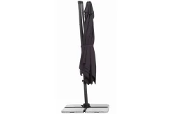 SCHNEIDER Rhodos Eco Twist Ampelschirm, anthrazit, quadratisch, 270 x 270 cm