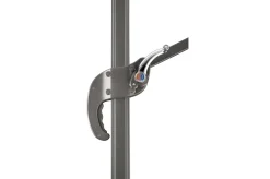 SCHNEIDER Rhodos Junior Ampelschirm, anthrazit, quadratisch, 270 x 270 cm