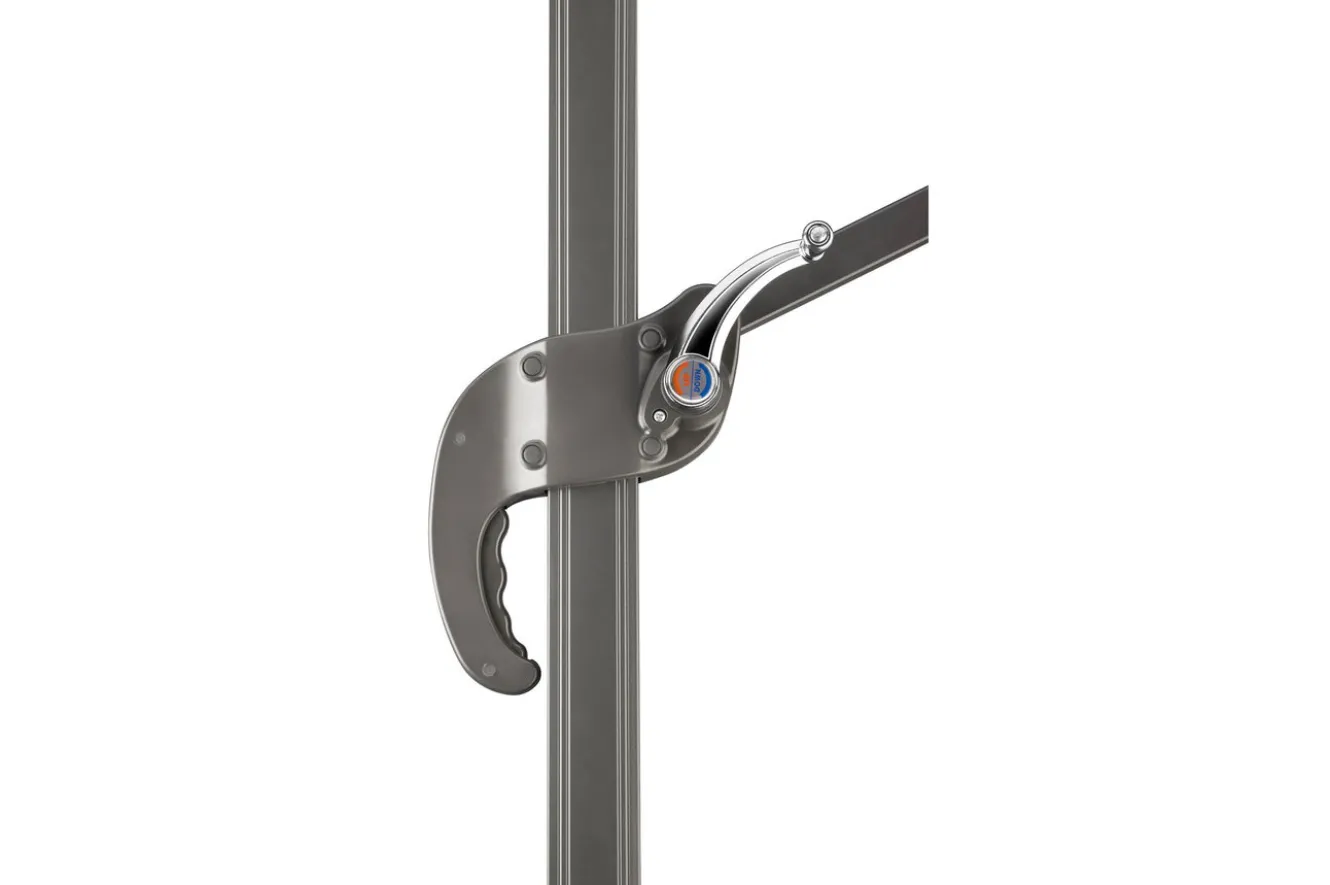 SCHNEIDER Rhodos Junior Ampelschirm, natur, quadratisch, 270 x 270 cm