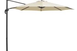 SCHNEIDER Rhodos Junior Ampelschirm, natur, rund, Ø 300 cm