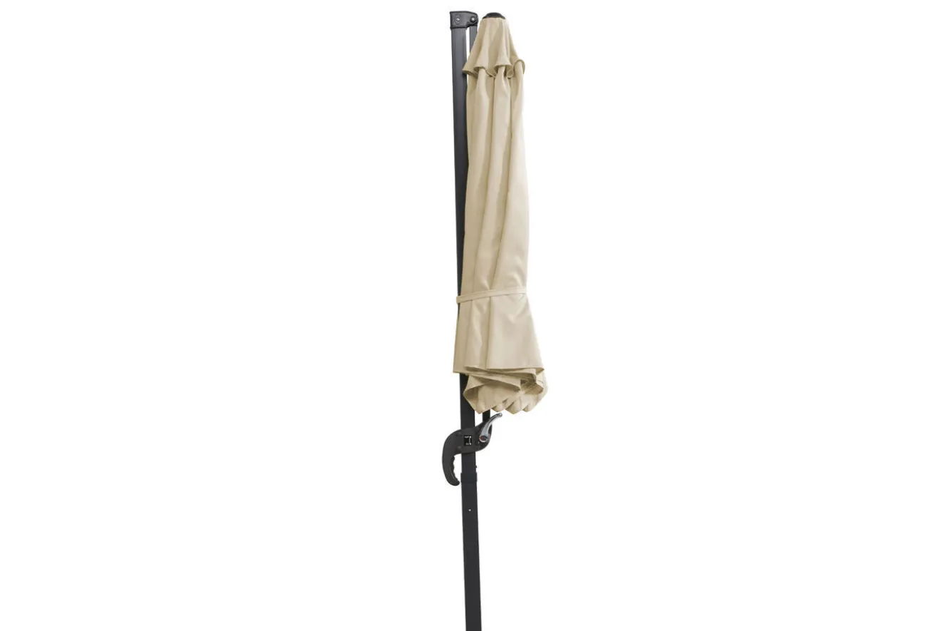 SCHNEIDER Rhodos Junior Ampelschirm, natur, rund, Ø 300 cm