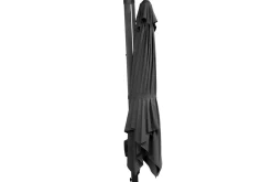SCHNEIDER Rhodos Twist Ampelschirm, anthrazit, quadratisch, 300 x 300 cm