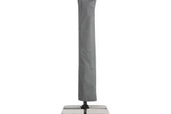 SCHNEIDER Rhodos Twist Ampelschirm, anthrazit, quadratisch, 300 x 300 cm