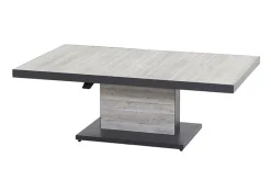 SIENA GARDEN Bellani Lifttisch, matt anthrazit/pine grey, Alu/Keramik, 140 x 85 cm, höhenverstellbar