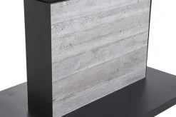 SIENA GARDEN Bellani Lifttisch, matt anthrazit/pine grey, Alu/Keramik, 140 x 85 cm, höhenverstellbar