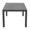 SIENA GARDEN Carlos/Corido Garten-Essgruppe, charcoal grey, Alu/Gardino®-Geflecht/Keramik, 180 x 100 cm, inkl. 6 Dining Sessel