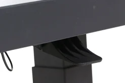 SIENA GARDEN Corido/Bellani Pinie Gartenlounge, charcoal/anthrazit/pinie-grau, Alu/Keramik/Gardino®-Geflecht, Lifttisch 140x85 cm, 4 Relaxsessel
