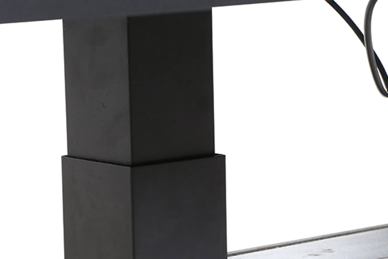 SIENA GARDEN Corido/Bellani Pinie Gartenlounge, charcoal/anthrazit/pinie-grau, Alu/Keramik/Gardino®-Geflecht, Lifttisch 140x85 cm, 4 Relaxsessel