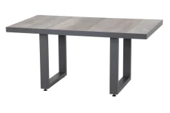 SIENA GARDEN Corido Gartenlounge, charcoal, Alu/Gardino®-Geflecht, 6 Personen, Loungetisch 140x85cm