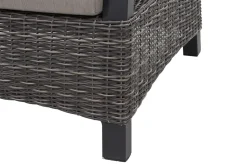 SIENA GARDEN Corido Loungesessel, charcoal, Alu / Gardino®-Geflecht, 73x87x103 cm
