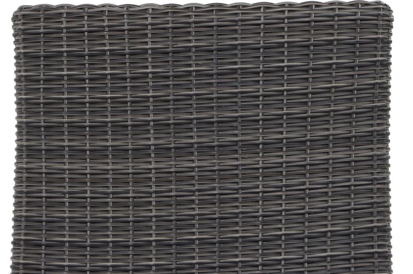 SIENA GARDEN Corido Loungesessel, charcoal, Alu / Gardino®-Geflecht, 73x87x103 cm