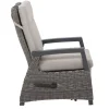 SIENA GARDEN Corido Relaxsessel, charcoal, Alu / Gardino®-Geflecht, 73x87x103 cm, verstellbar
