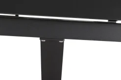 SIENA GARDEN Corido / Sincro Garten-Essgruppe, charcoal, Alu / Gardino®-Geflecht, 6 Diningsessel, Ausziehtisch 200/260 x 100 cm