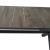 SIENA GARDEN Corido / Sincro Garten-Essgruppe, charcoal, Alu / Gardino®-Geflecht, 4 Diningsessel, Ausziehtisch 200/260x 100 cm