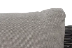 SIENA GARDEN Corido 2-Sitzer Sofa, charcoal, Alu / Gardino®-Geflecht, 136x83x88 cm, Armlehne links