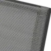 SIENA GARDEN Messina/Velia Garten-Essgruppe, anthrazit/grau, Alu/Ranotex®-Gewebe/Keramik, 200-260 x 100 cm, inkl. 6 Diningsessel