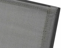 SIENA GARDEN Messina/Velia Garten-Essgruppe, anthrazit/grau, Alu/Ranotex®-Gewebe/Keramik, 200-260 x 100 cm, inkl. 6 Diningsessel