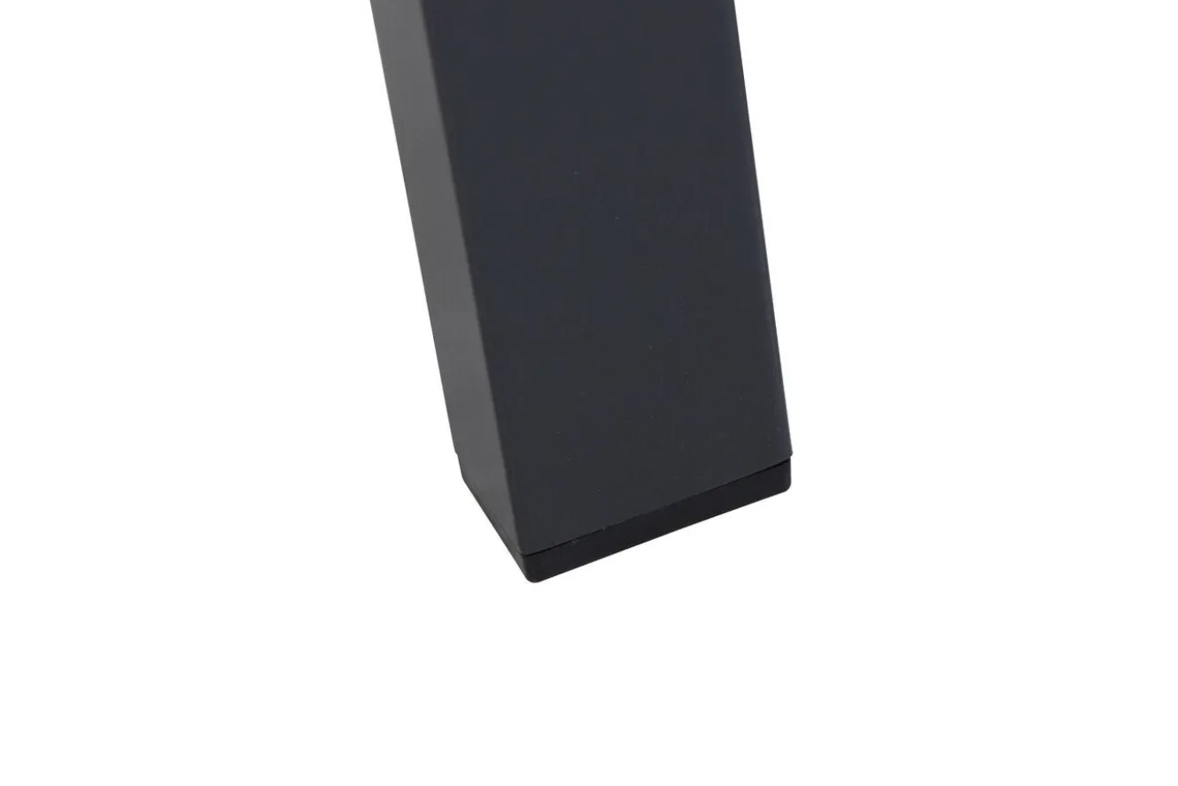 SIENA GARDEN Milano Sessel, anthrazit matt, Aluminium pulverbeschichtet/Ranotex, 59 x 69 x 105 cm, stapelbar