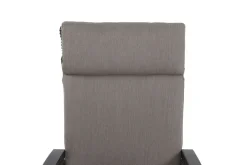 SIENA GARDEN Miros/Corido Garten-Essgruppe, anthrazit/charcoal, Alu/Gardino®-Geflecht, Ausziehtisch 180/240x90 cm, 6 Sessel