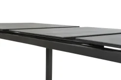 SIENA GARDEN Miros Esstisch, anthrazit, Alu/Spraystone, 180/240x90 cm