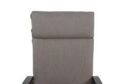 SIENA GARDEN Premium Garten-Essgruppe, anthrazit matt/grau, Aluminium und Polyrattan, Tisch 160/260 x 100 cm, 6 Dining-Sessel