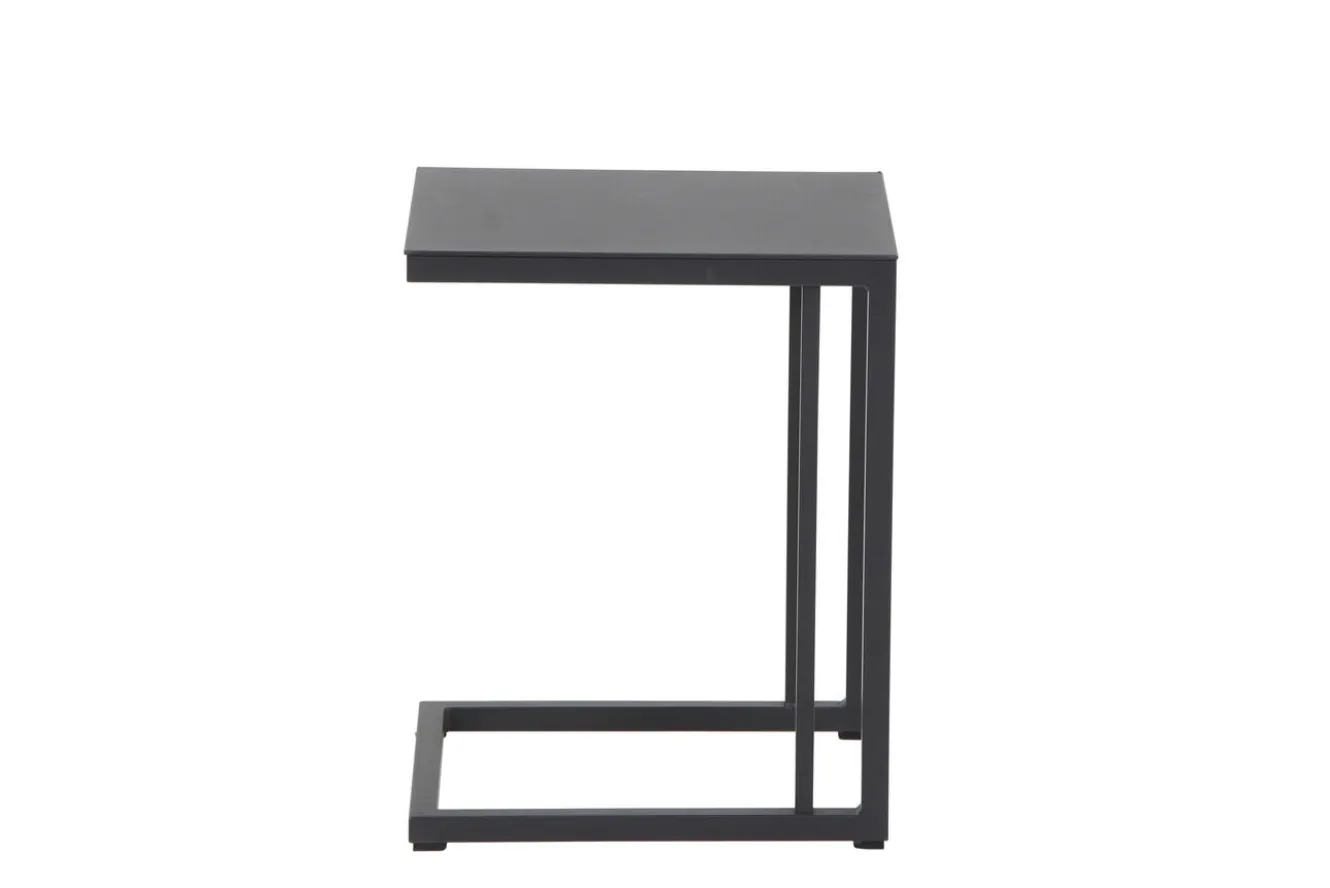 SIENA GARDEN Ramo Beistelltisch, anthrazit , ca. 36 x 43 cm, Aluminium, pulverbeschichtet