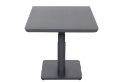 SIENA GARDEN Roma Lifttisch, Anthrazit, Alu/Gesinterter Stein, 140 x 80 cm, höhenverstellbar