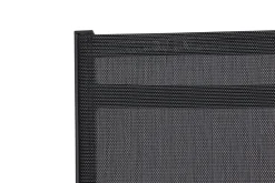 SIENA GARDEN Savona Move Stapelsessel, anthrazit matt, Alu/Ranotex, 73 x 60 x 113 cm, mit Teak-Armlehnen, verstellbar