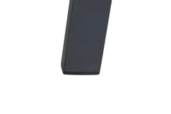 SIENA GARDEN Savona Move Stapelsessel, anthrazit matt, Alu/Ranotex, 73 x 60 x 113 cm, mit Teak-Armlehnen, verstellbar