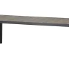 SIENA GARDEN Silva Diningtisch, anthrazit/washed grey, Alu/Keramik, 220x100cm
