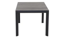 SIENA GARDEN Silva Esstisch, anthrazit/grau, Alu/Keramik, 140x90 cm