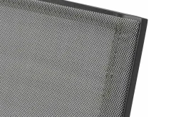 SIENA GARDEN Silva/Velia Garten-Essgruppe, anthrazit/grau, Alu/Ranotex®-Gewebe/Keramik, 160 x 90cm, inkl. 4 Diningsessel