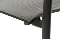 SIENA GARDEN Velia / Silva Garten-Essgruppe, anthrazit/washed grey, Alu/Ranotex/Keramik, 8 Sessel, Tisch 220 x 100 cm