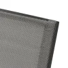 SIENA GARDEN Velia/Sincro Garten-Essgruppe, anthrazit/natur-grau, Alu/Ranotex/Keramik, 8 Sessel, Ausziehtisch 200/260 x 100 cm