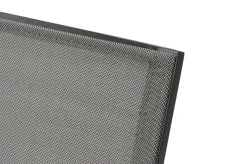SIENA GARDEN Velia/Sincro Garten-Essgruppe, anthrazit/natur-grau, Alu/Ranotex/Keramik, 8 Sessel, Ausziehtisch 200/260 x 100 cm