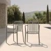 VILLANA Pico Soft Stapelsessel 2er-Set, grau, Kunststoff, 54 x 58,5 x 80,5 cm, stapelbar, UV-beständig