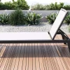 VILLANA Sylvania Gartenliege, anthrazit/grau, Alu/Textil, vertikal verstellbar,mit Fußkappen